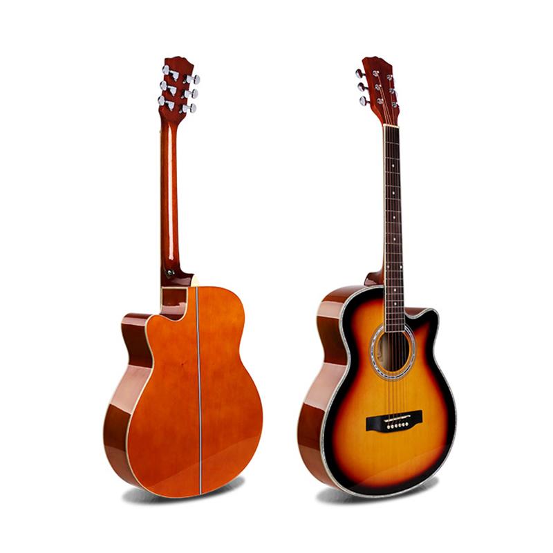 Colorful acoustic student guitar (2)
