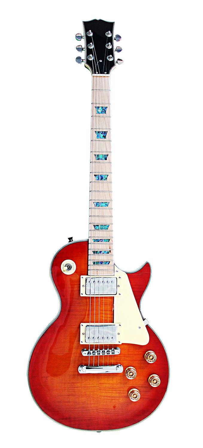 yellow color LP style Electric Guitar