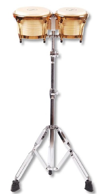 Drymiau Bongo Lledr Byfflo newydd 7.5 Modfedd ynghyd â 8.5 Modfedd